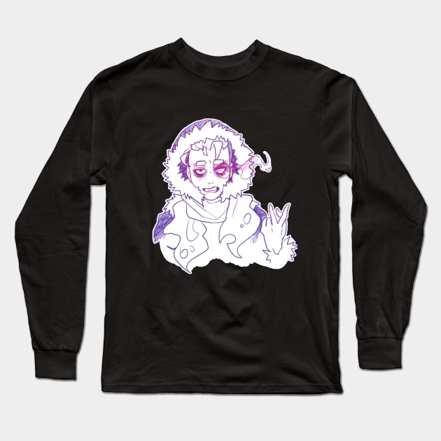 SwapFell Papyrus Humanization Long Sleeve T-Shirt by WiliamGlowing